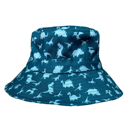 Kids Bucket Hat. Dinosaurs. By Moosel