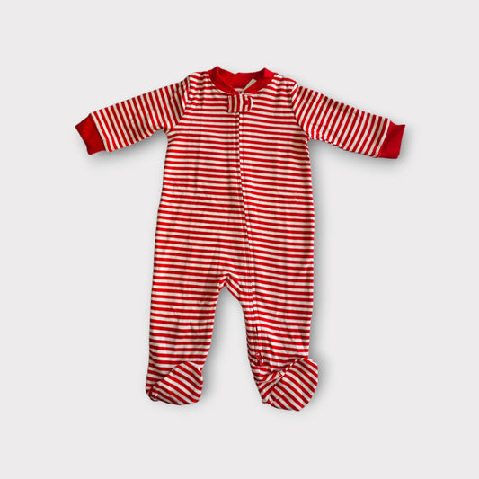 Candy Stripe Baby Onesie (3-6m)