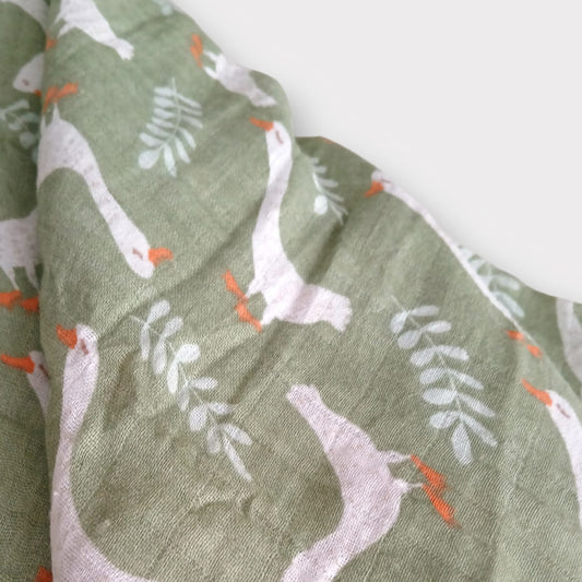 Sage Duckling Swaddle