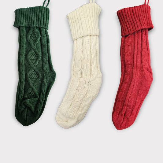 Knitted Christmas Stocking