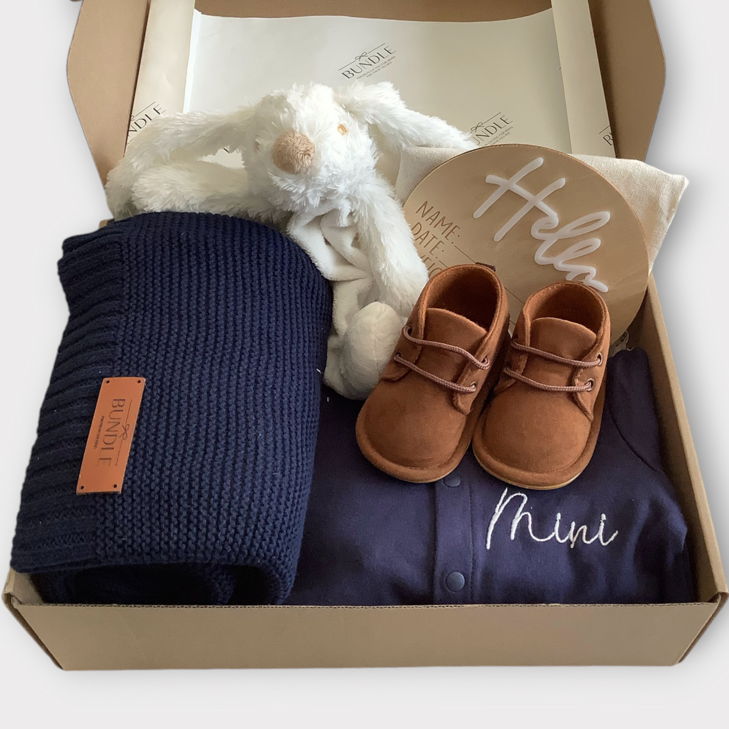 Hello Baby! Deluxe Baby Boy Gift Bundle