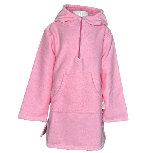 Pink Hooded Towel / Swim Poncho by Moosel