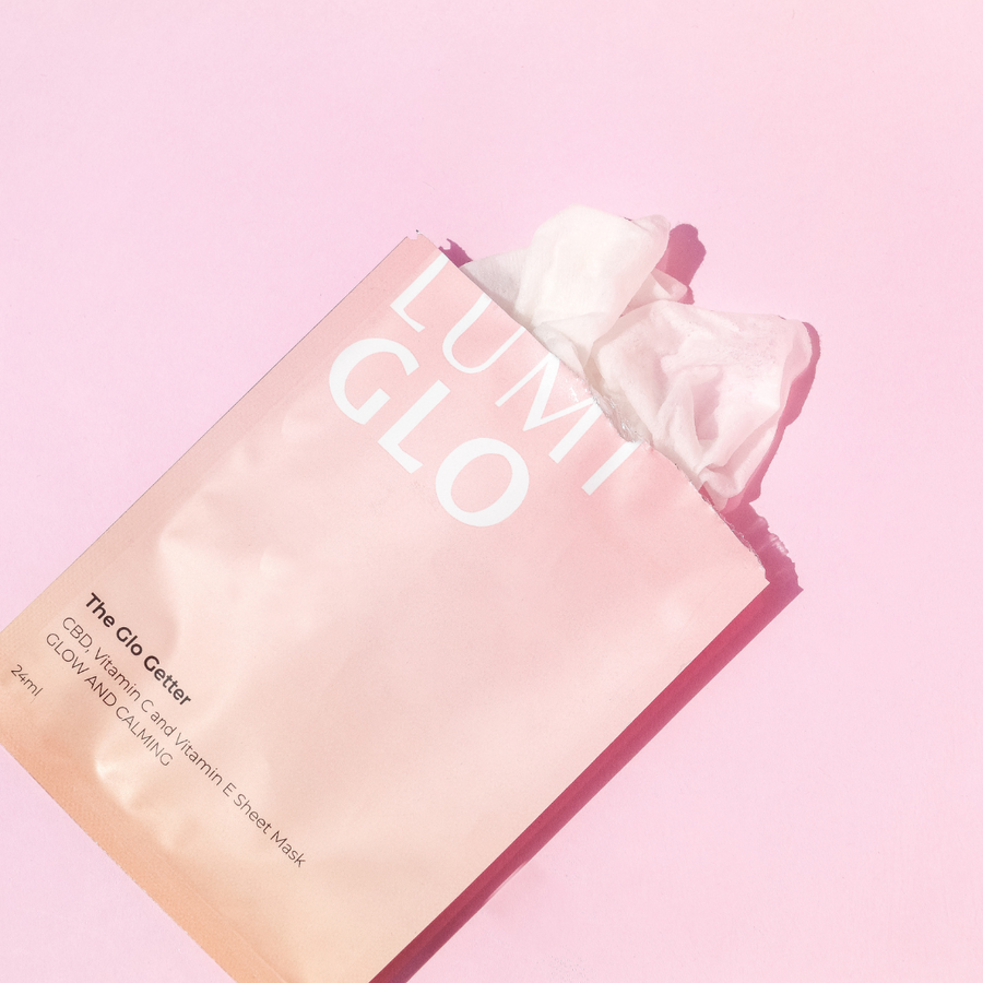 The Glo Getter Sheet Mask by Lumi glo