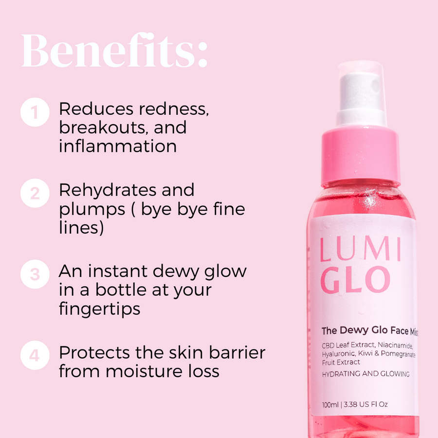 The Dewy Glo Face Mist by Lumi Glo