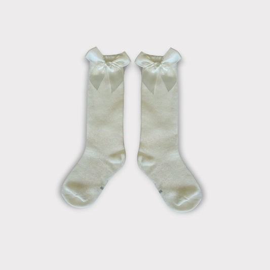 Knee High Socks With Bow (2-6Y)