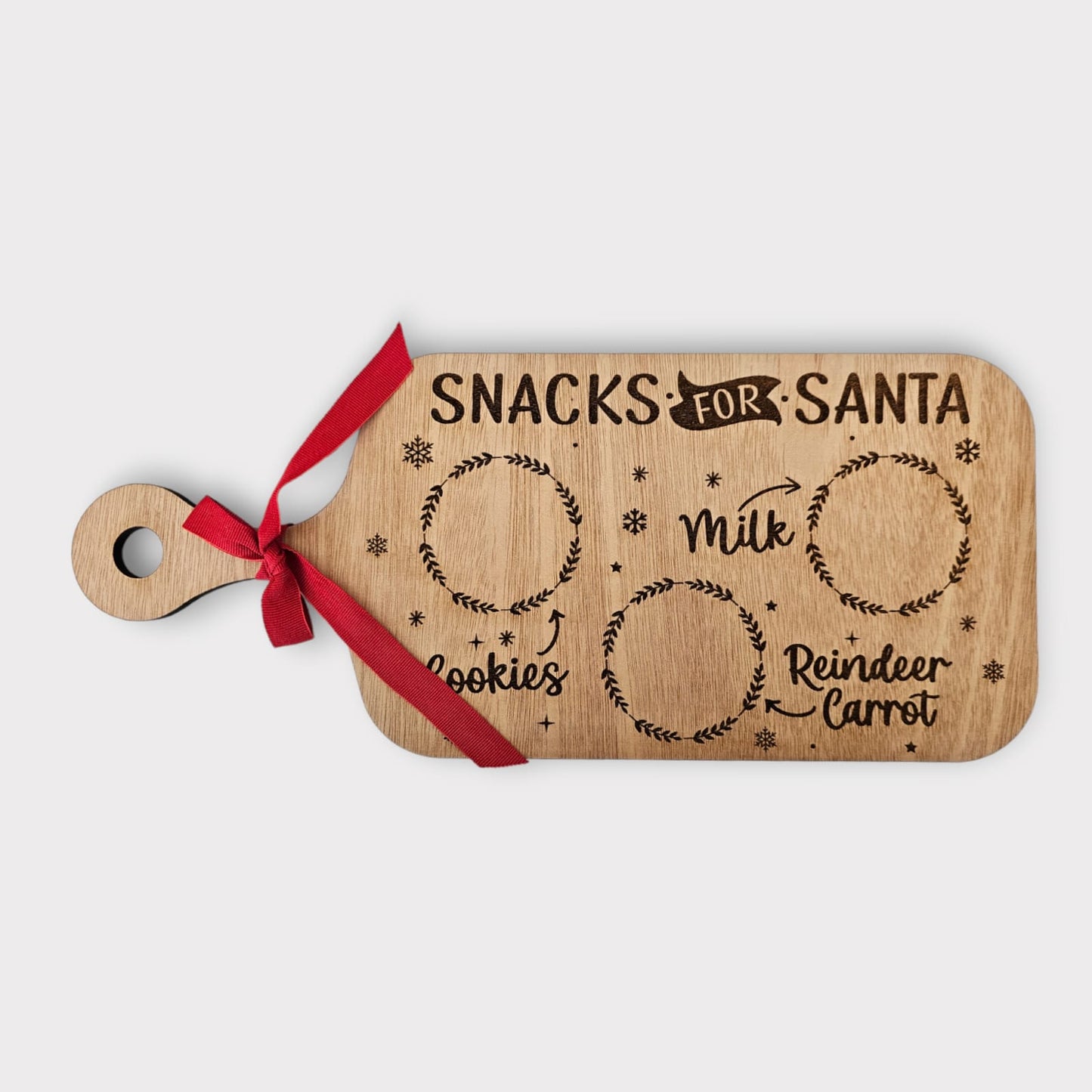 Santa Snack Board